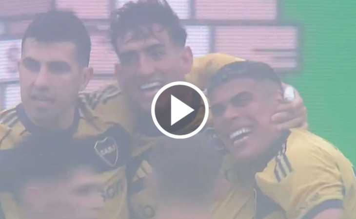 VIDEO | Gran asistencia de Palacios: Di Lollo marcó de cabeza el 1 a 0 de Boca vs. Aldosivi